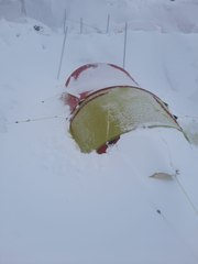 Las durísimas condiciones del Grupo Militar de Montaña al Campo de Hielo Sur (VI)