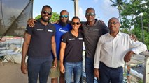 Maxime Chipotel et l'équipage BREF/FDJ se lance dans un tour de la guadeloupe en voile