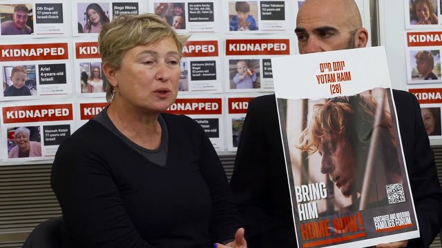 Relatives of Gaza hostages call for their safe return home