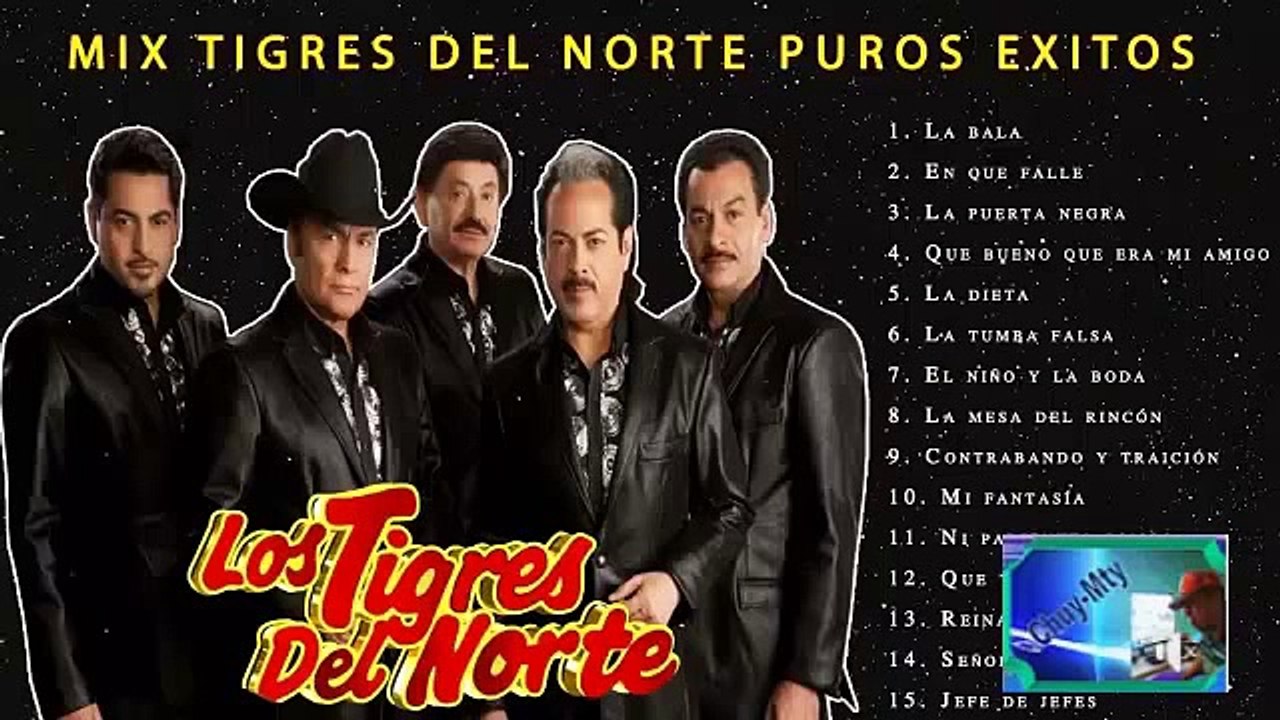 Lo mas Romanticon Ranchero de Los Tigres Del Norte Retro Antaño mix