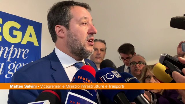 Ponte sullo Stretto, Salvini Occasione storica