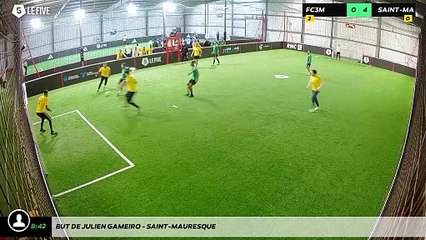 But de julien gameiro - Saint-Mauresque