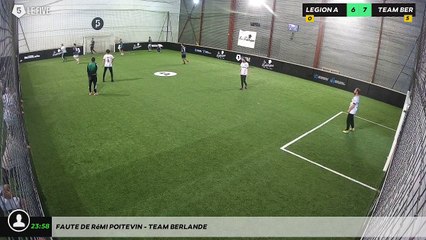 Faute de Rémi Poitevin - TEAM BERLANDE
