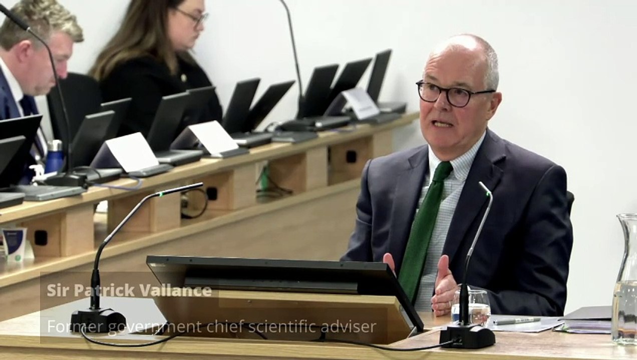 Vallance: Govt took weeks to implement lockdown after calls