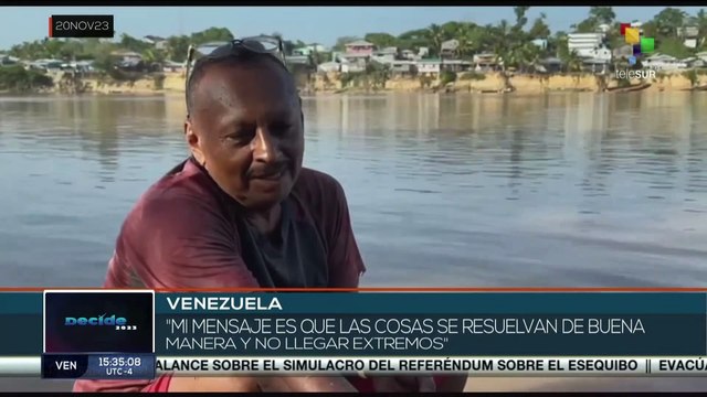 Venezuela: Población cercana al Esequibo participó en simulacro de referendo