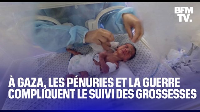 À Gaza, les soignants s'inquiètent de l'état de santé des femmes enceintes