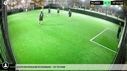 Faute de Edouard du Rusquec  - FC TATANE