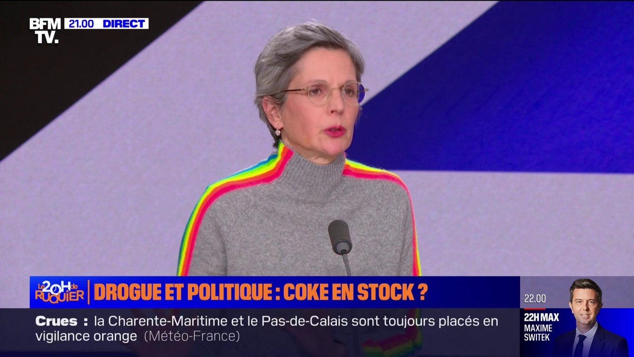 Affaire Guerriau: "Utiliser de la drogue pour obtenir une relation sexuelle, c'est autre chose que de l'addiction, c'est une stratégie d'agresseur", affirme Sandrine Rousseau (EELV)