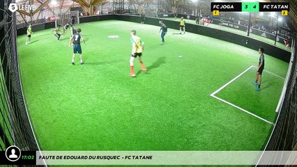 Faute de Edouard du Rusquec  - FC TATANE