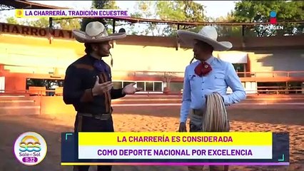 Rafael Oropeza aprendió a mover la reata como un verdadero charro