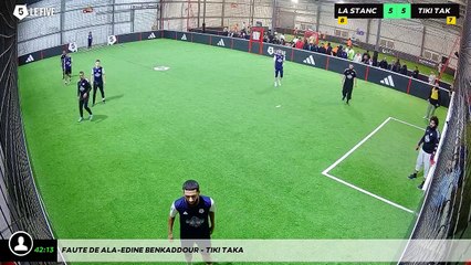 Faute de Ala-Edine Benkaddour - Tiki Taka
