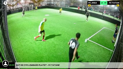 But de Cyr Lombard Platet - FC TATANE