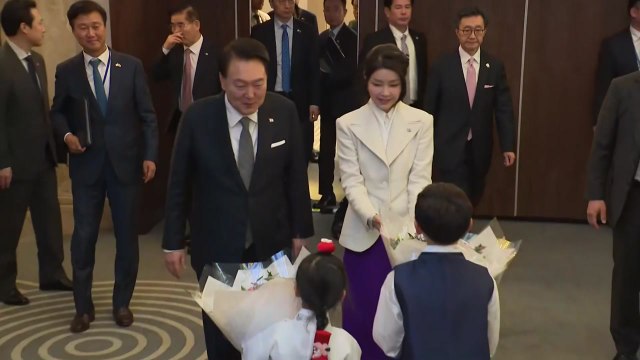 尹, 찰스 3세 초청 英 국빈방문...첫 일정 동포간담회 / YTN