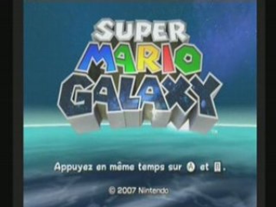 Test Super Mario Galaxy