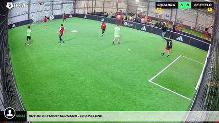 But de Clement Bernard - FC Cyclone