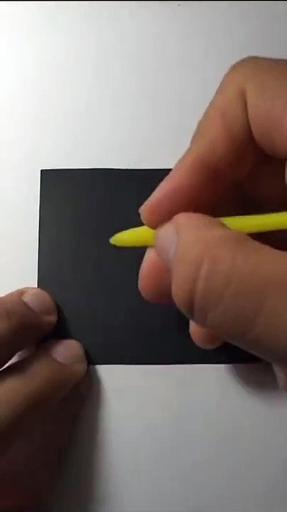 MixArts _ Lettering - M sobre cartulina mágica