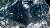 Time-Lapse View From Space Of Hurricane Nigel's Huge Eye In NOAA Satellite