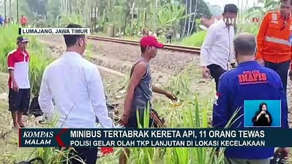 Polisi Gelar Olah TKP Lanjutan Laka Maut KA Probowangi serta Periksa 4 Saksi