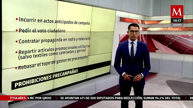 Estas son las prohibiciones para las precampañas electorales rumbo a 2024