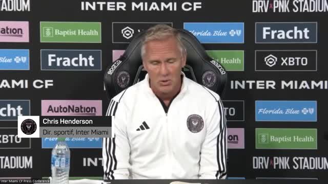 Inter Miami - Henderson : Nous devons nous assurer que les joueurs viennent pour les bonnes raisons