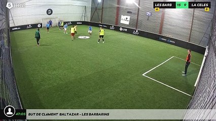 But de Clément  Baltazar - LES BARBARINS