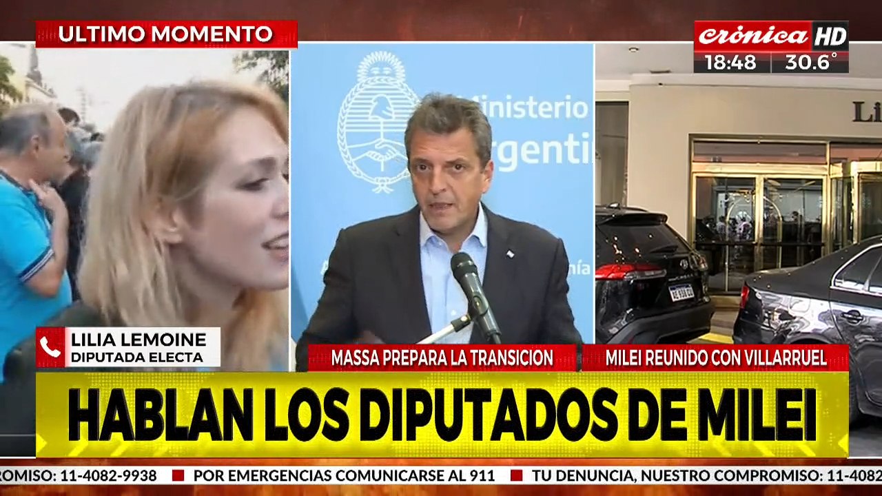 Lilia Lemoine rompe el silencio: "Vamos a modernizar el estado"