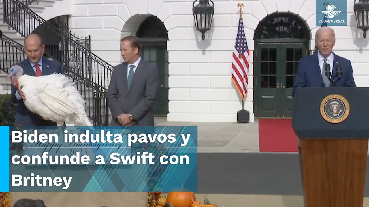 Joe Biden confunde a Taylor Swift con Britney Spears en su cumpleaños
