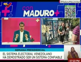 Jefe de Estado felicita participación masiva del pueblo venezolano en el Simulacro Electoral