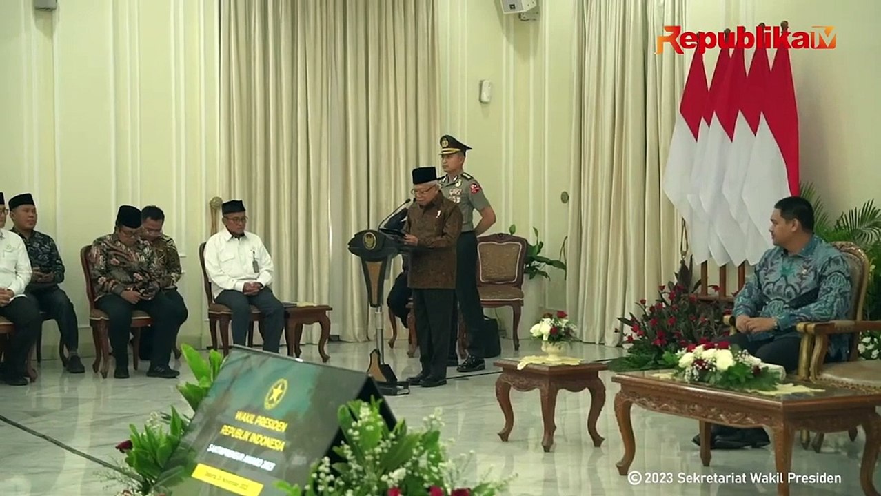 Wapres Dorong Santri Kembangkan Potensi Bisnis Kewirausahaan Baru
