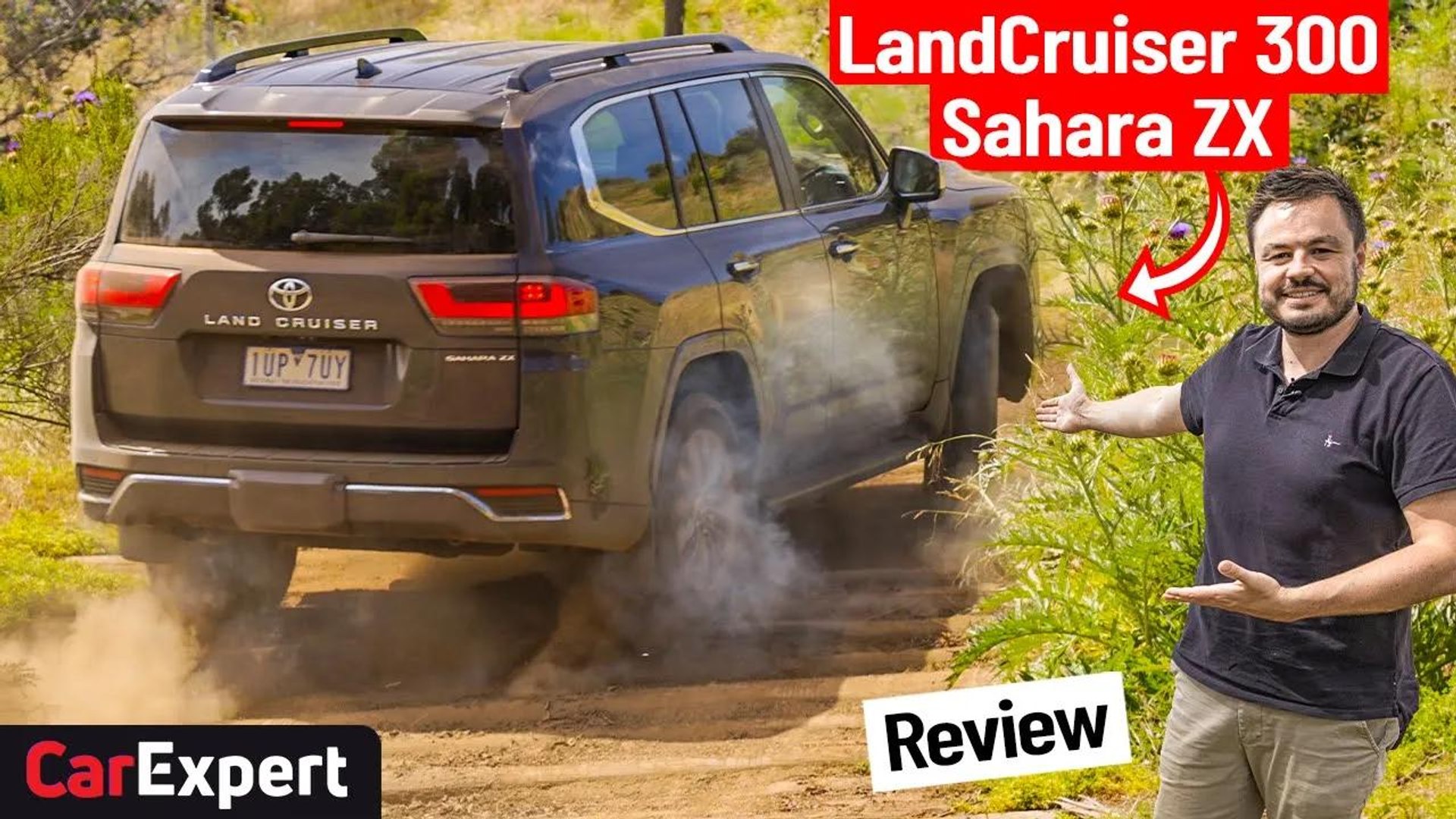 2022 Toyota LandCruiser Sahara ZX on/off-road review (inc. 0-100) 300  Series - video Dailymotion