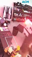 Suspects sought for break-in and robbery