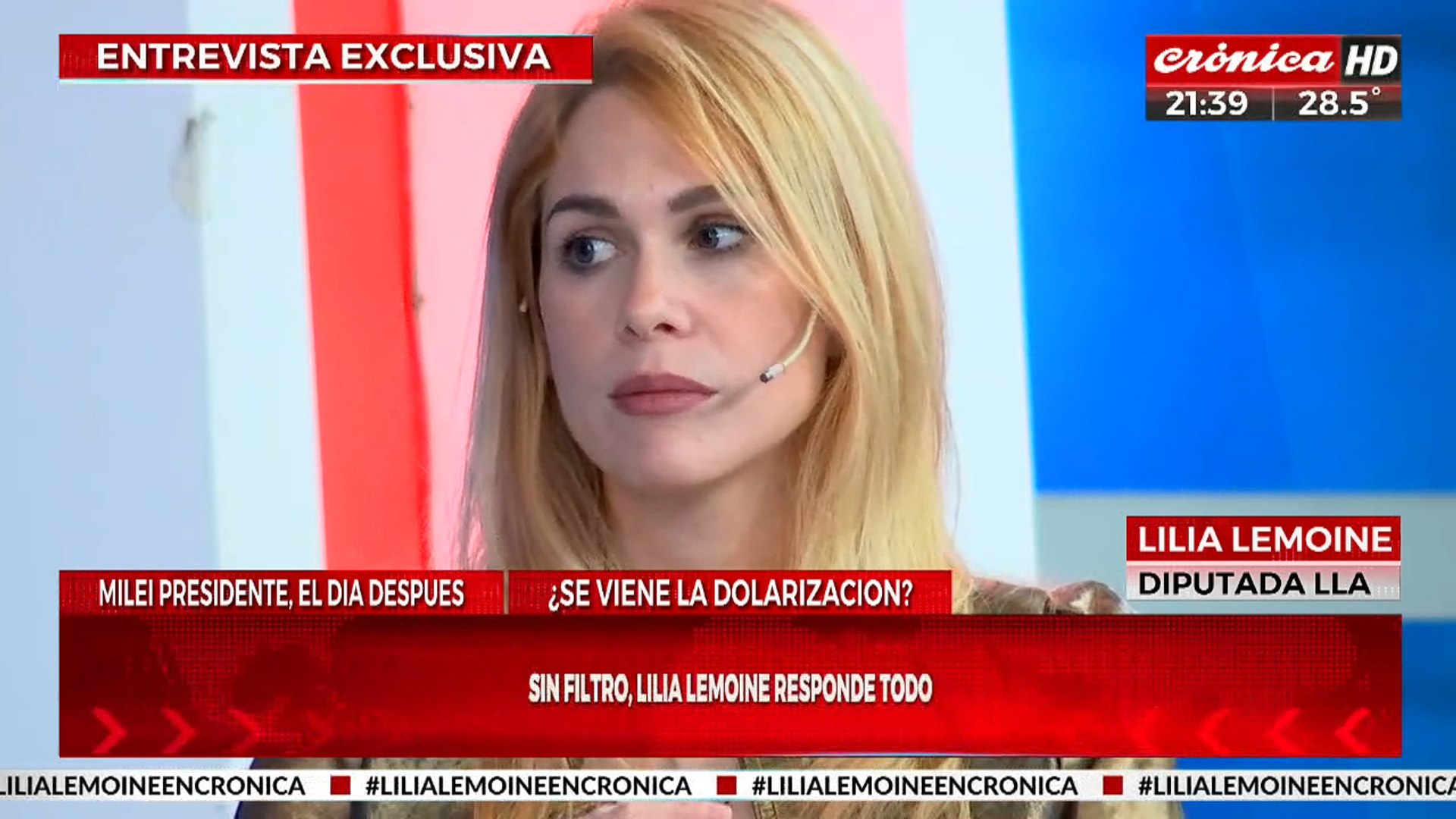 Lilia Lemoine rompe el silencio: 