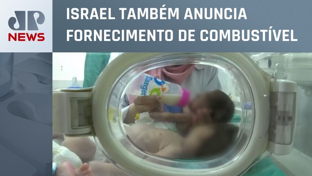 Quase 30 bebês prematuros são transferidos de hospital em Gaza para fronteira com Egito