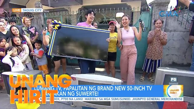 Saksakan ng suwerte ngayong World Television Day! | Unang Hirit