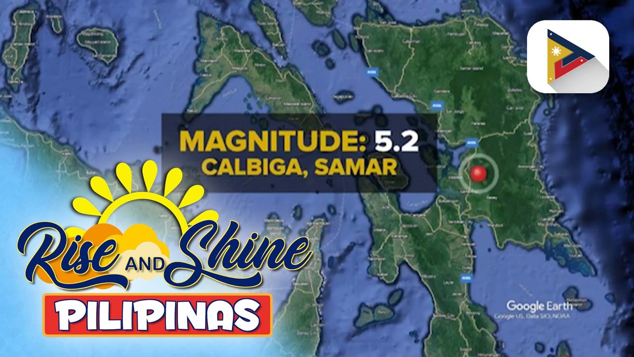 Southern Samar, niyanig ng magnitude 5.2 na lindol