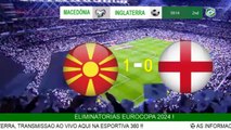 ⚽NORTH MACEDONIA X ENGLAND LIVE GAME | EUROPEAN 2024 ELIMINATORIES | ROUND 10 | 11/20/2023