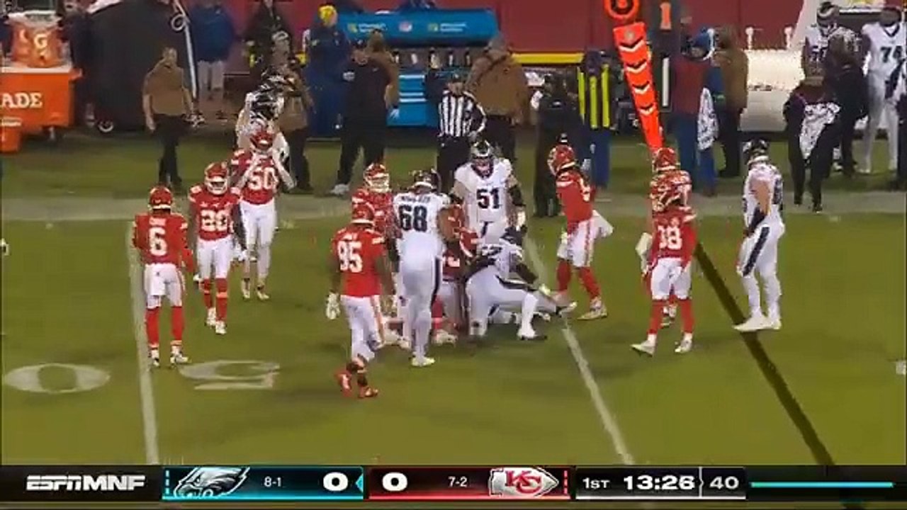 Kansas City Chiefs vs. Philadelphia Eagles Full Highlights 1st QTR _ NFL Week 11_ 2023