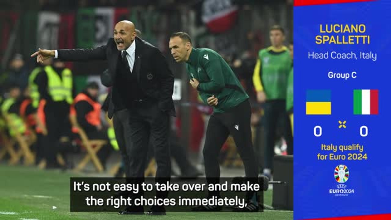 Spalletti sends warning to Italy players after Euro 2024 qualification