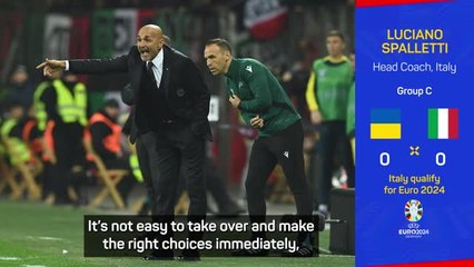 Spalletti sends warning to Italy players after Euro 2024 qualification