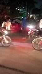 कार से लोगों को कुलचने का वीडियो