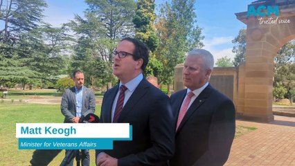 Matt Keogh and Michael McCormack announce new funding for veterans