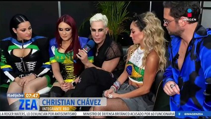 Mónica Noguera fue testigo de la euforia y amor de los fans de RBD en Brasil