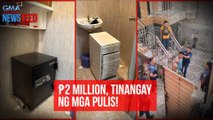 P2 million, tinangay ng mga pulis! | GMA Integrated Newsfeed