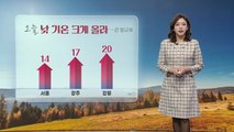 [날씨] 오늘 낮기온 크게 올라...큰 일교차 / YTN