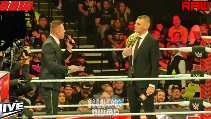The Miz and Gunther Brawl (FULL Segment) - WWE RAW 11/20/2023 (Live)