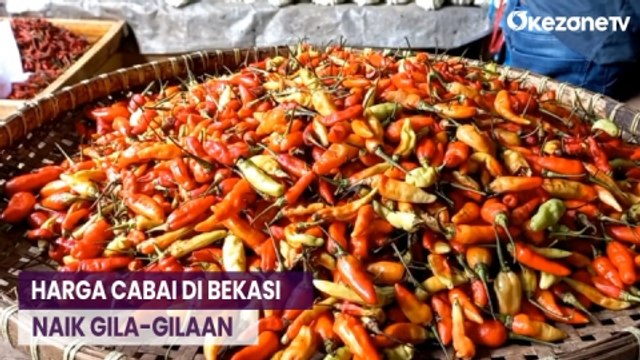Harga Kian Meroket, Pembeli Pilih Beli Cabai Busuk di Bekasi