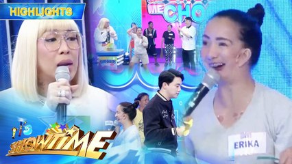 Vice Ganda notices Erika's energy | It's Showtime