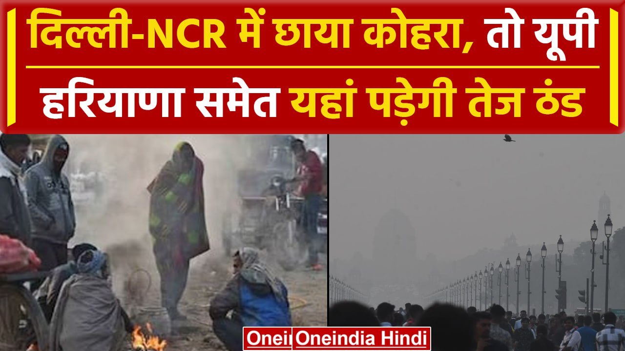 Weather Update: Delhi-NCR में छाएगा घना कोहरा, तो इन राज्यों में पड़ेगी तेजी से ठंड | वनइंडिया हिंदी