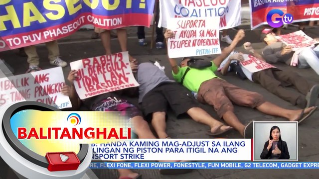 LTFRB: Handa kaming mag-adjust sa ilang kahilingan ng PISTON para itigil na ang Transport Strike | BT