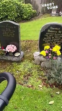 Heartfelt Connection: Baby's Emotional First Visit to Grandma's Grave! || #Heartsome #heartwarming